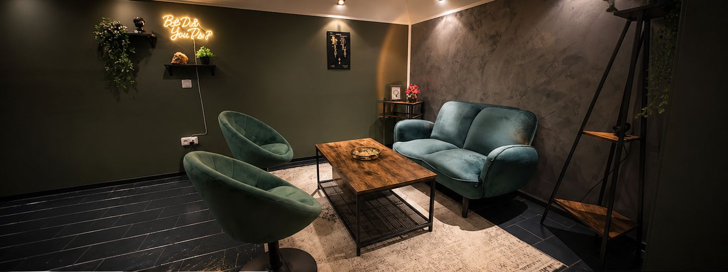 Lounge-Bereich im Studio